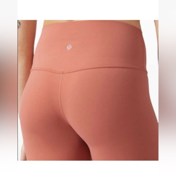 Lululemon Align Coral Leggings 6;21” - Picture 1 of 13